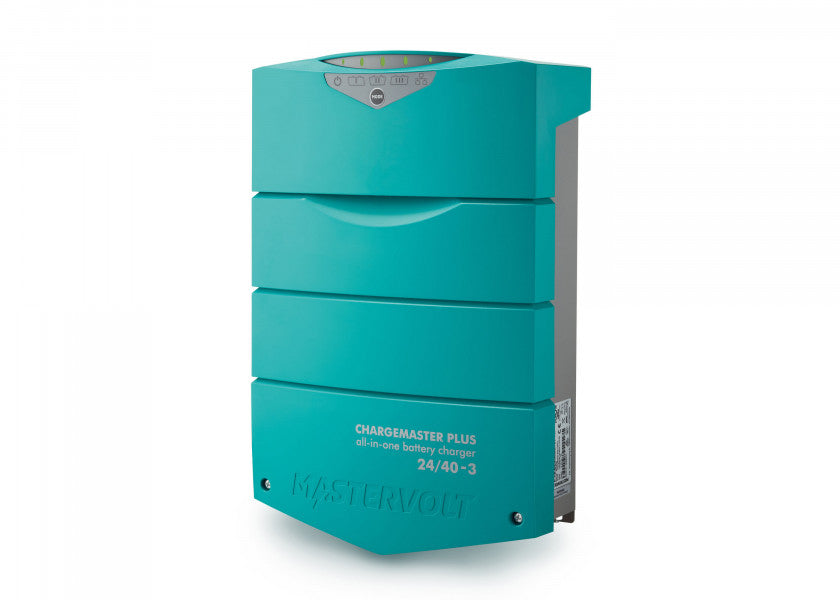 Mastervolt logo på Batterilader ChargeMaster PLUS CZone 24V 40A 3 utganger