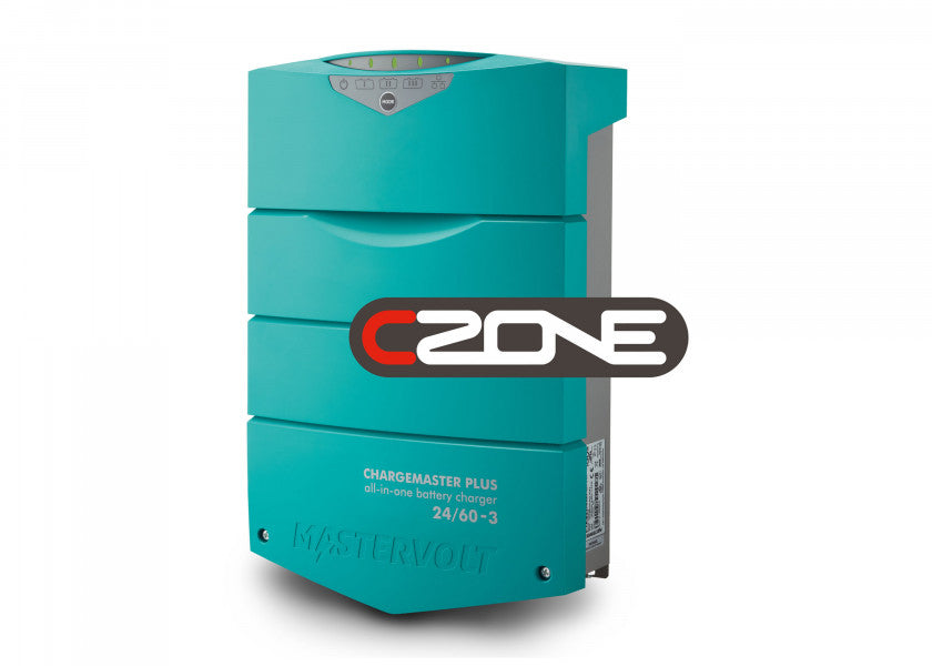 Batterilader ChargeMaster PLUS CZone 24V 60A 3 ladeutganger forfra