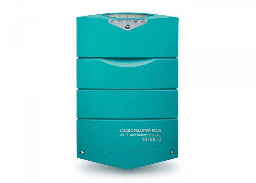 Batterilader ChargeMaster PLUS CZone 24V 60A 3 ladeutganger emballasje