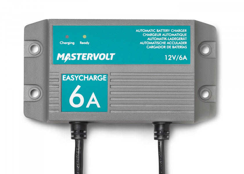 Batterilader EasyCharge 12 V 6 A for 12-120 Ah Mastervolt forfra