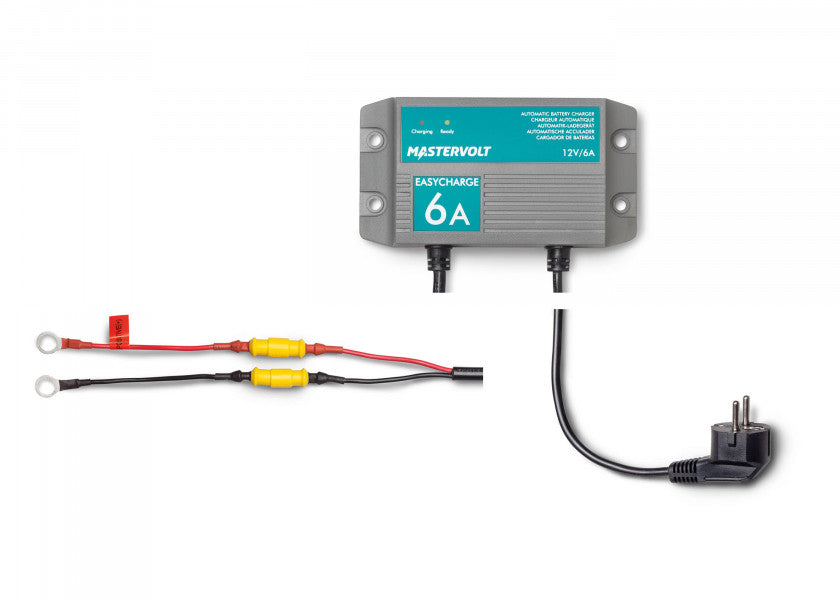 Detaljbilde av Batterilader EasyCharge 12 V 6 A for 12-120 Ah Mastervolt
