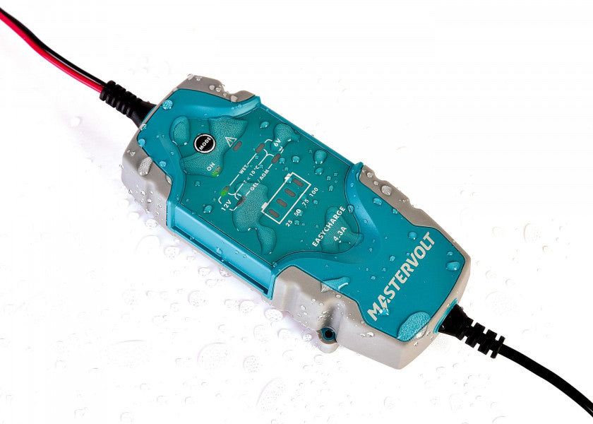 Batterilader EasyCharge Portable 6-12 V 4,3 A - Mastervolt forfra