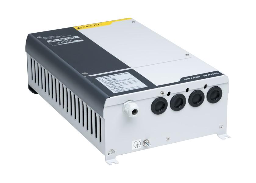 Batterilader HPOWER 24V 100A 3 utganger - Cristec nærbilde