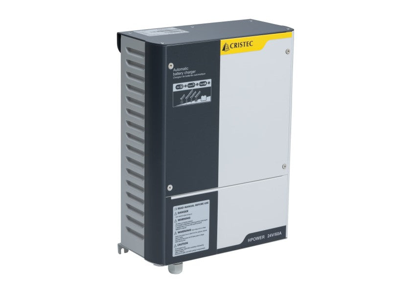 Detalj av Batterilader HPOWER 24V 60A 3 utganger - Cristec