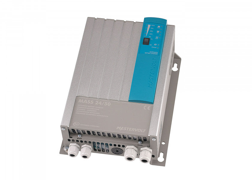 Batterilader MASS 24V 50A med 2 ladeutganger front