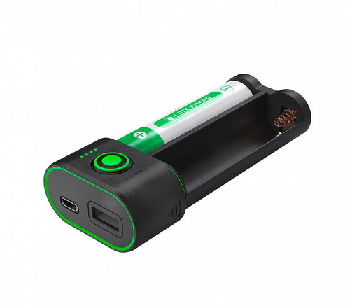 Batteripakke 2x 21700 Li-ion 3,7V 35,52 Wh oppladbar forfra