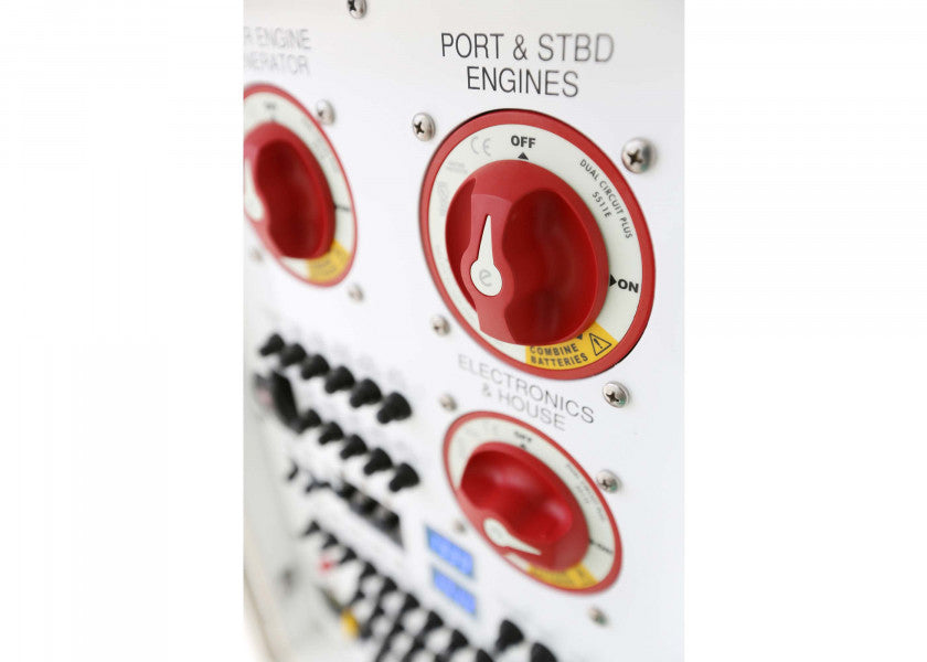 Batteriskillebryter tokrets 300 A 12 V - BLUE SEA detalj