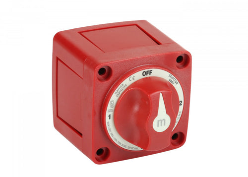 Batterivalgbryter 4 posisjoner 300 A 12 V - BLUE SEA forfra