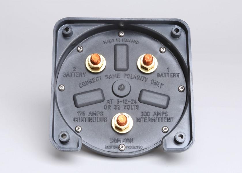Batterivelger 4 posisjoner 150 A 6-24 V for 2 batterier - VETUS detalj