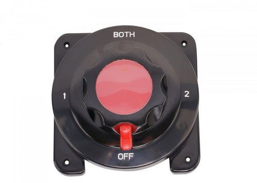 Batterivender 4 posisjoner 175 A 12/24 V forfra