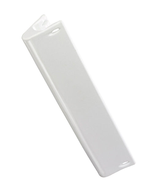 Baugbeskyttelse PVC hvit 60 x 14 cm 1,8 kg forfra