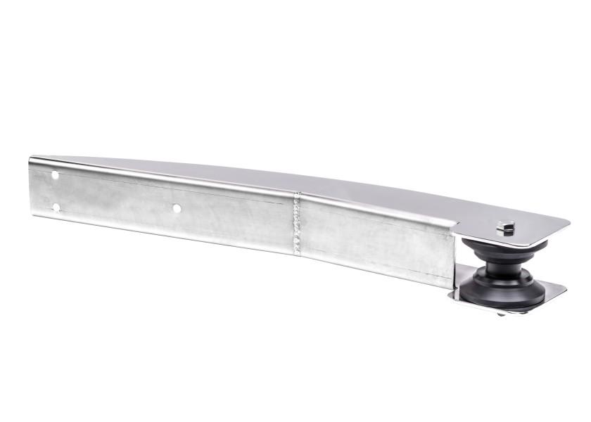 Baugbeslag Cruiser 630 mm med dekksmontasje bakside
