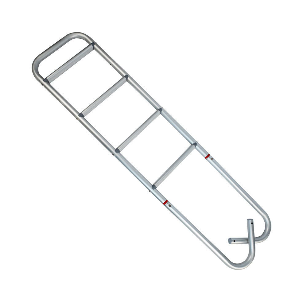Baustige aluminium 3 trinn 85 cm bredde 29 cm - TREM bakside