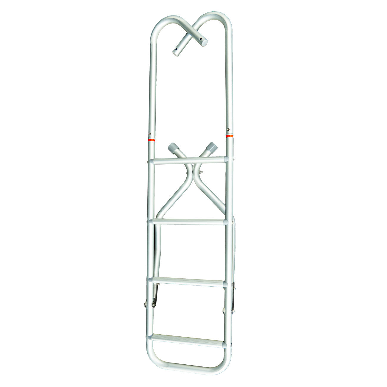 Detalj av Baustige aluminium 3 trinn 85 cm bredde 29 cm - TREM trinn