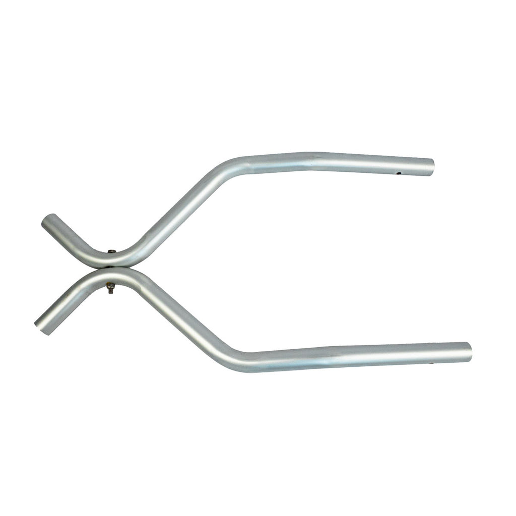 Nærbilde av Baustige aluminium 3 trinn 85 cm bredde 29 cm - TREM materiale