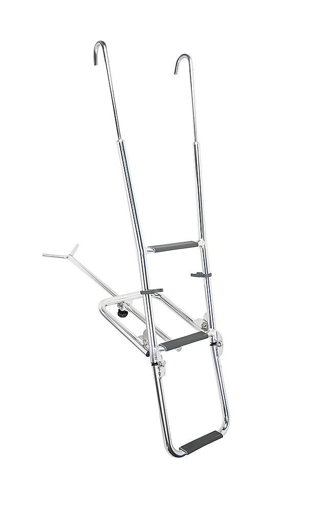 Baustige rustfritt stål 1240 mm for seil- og motorbåter forfra