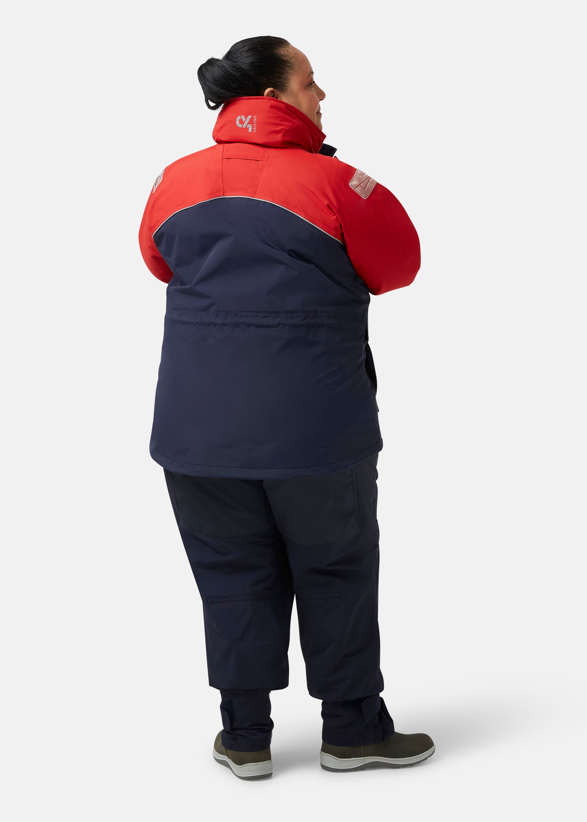 Bergen II offshore seiljakke ekstra vid unisex logo detalj