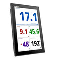 B&G Nemesis display 9 tommer HD touchscreen forfra