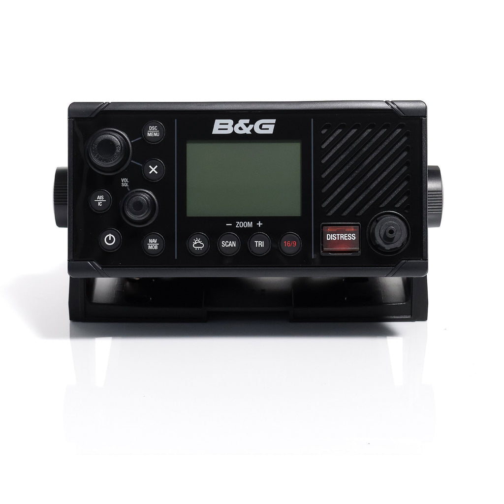 Nærbilde av B&G V60 stasjonær VHF display