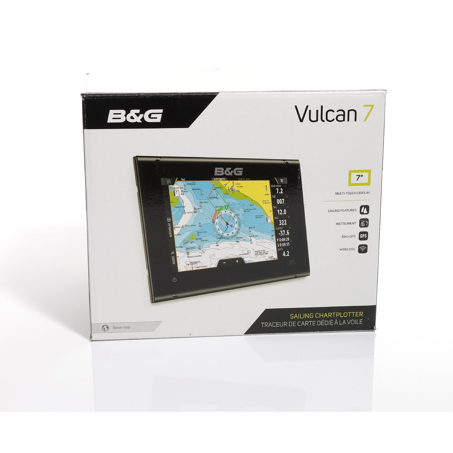 B&G Vulcan 7R kartplotter med kartvisning