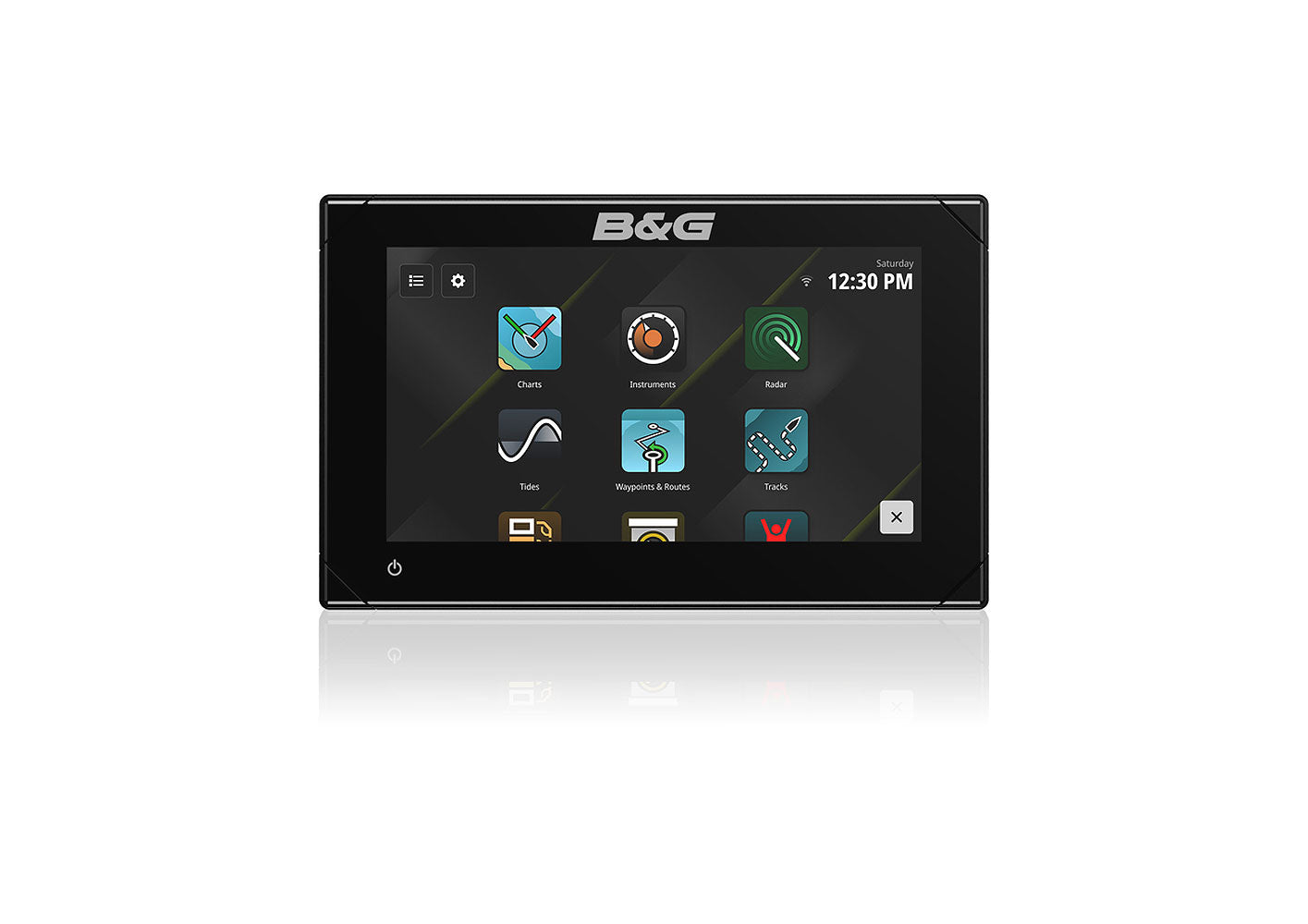Detalj av B&G Zeus S 7 kartplotter 7" med segelmodus