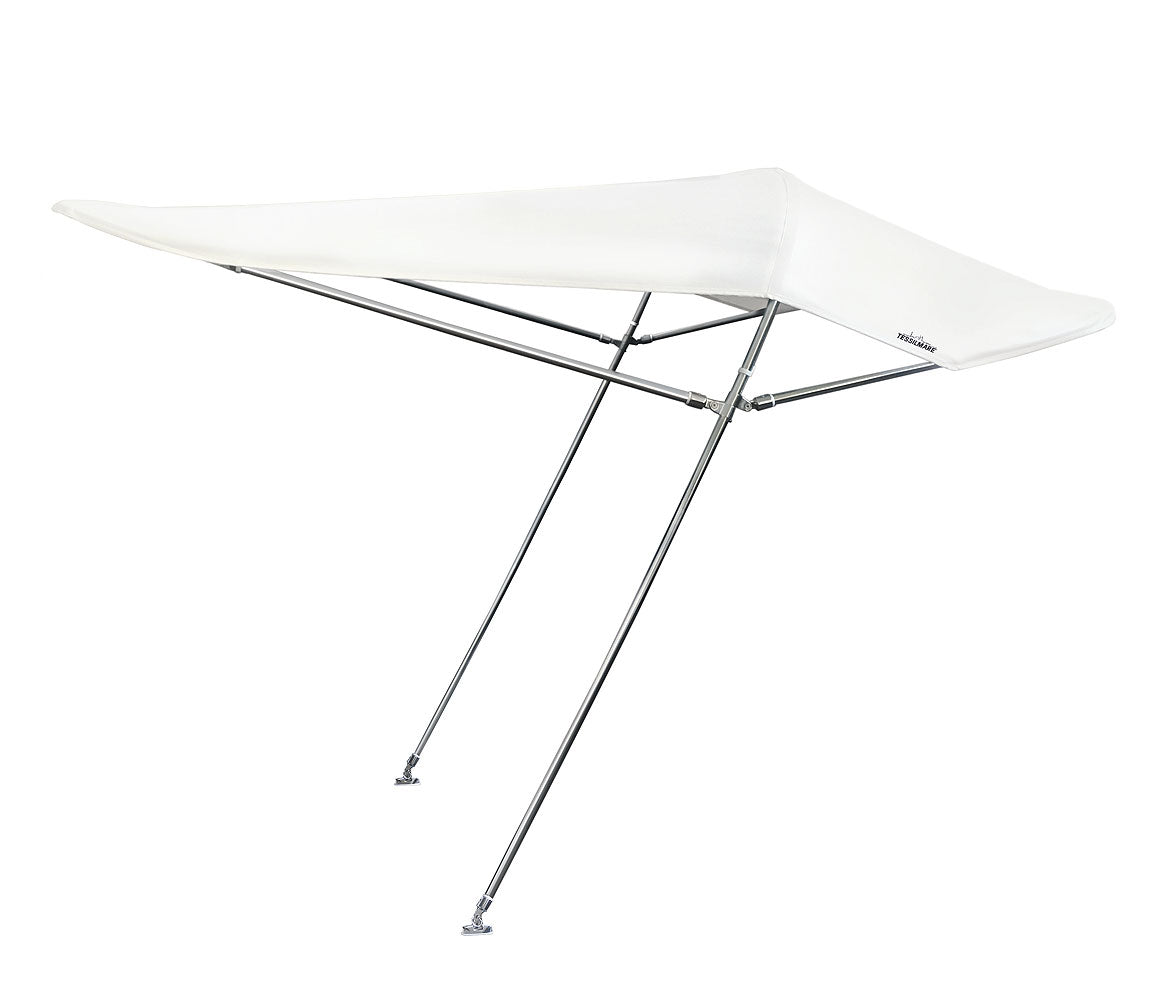 Bimini Aria rustfritt stål 170 cm forfra