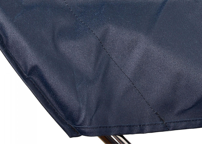 Biminitopp BIMINOX blå polyester rustfritt stål ramme - Tessilmare