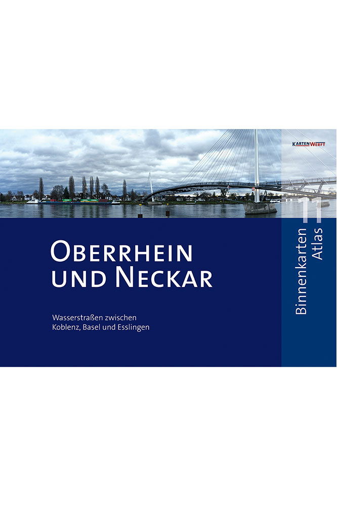 Binnenkarten Atlas 11 Øvre Rhinen og Neckar forside