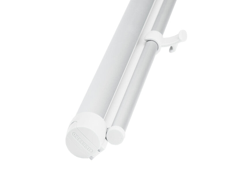 Detalj av Blendingsrullegardin CABINSHADE aluminium polyester