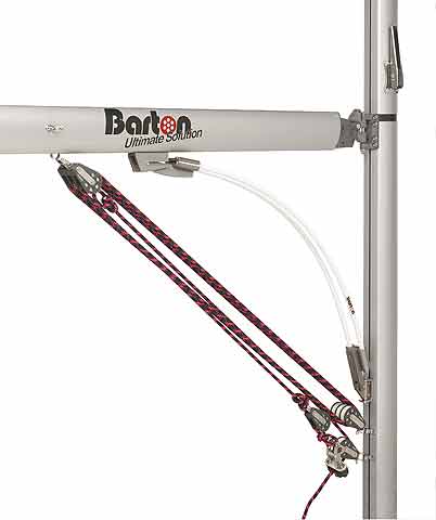 Boomstrut bomstøtte fiberglass 66-96 cm Barton bakside