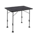Bord Linear Black 80x60 cm høydejusterbar forfra