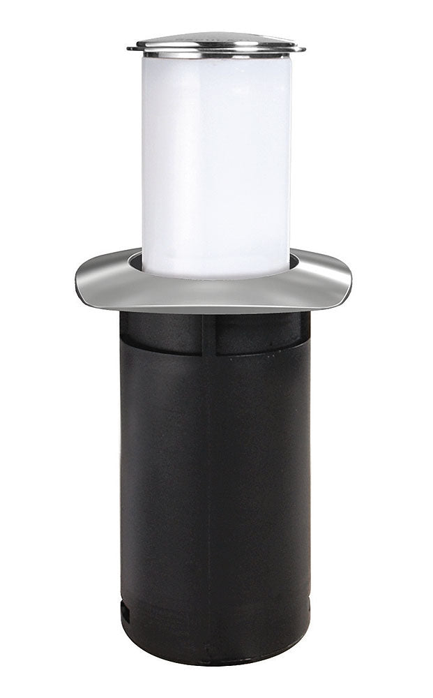Bordlampe Aurora LED innfellbar 12/24V 500 lm rustfritt stål AISI 316 forfra
