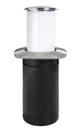Bordlampe Aurora LED innfellbar 12/24V 500 lm rustfritt stål AISI 316 forfra