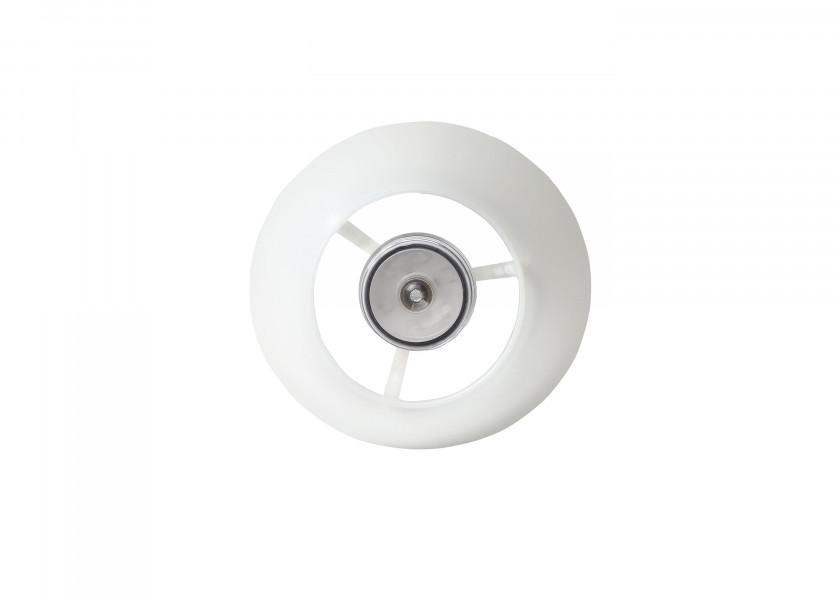 Bordlampe med uttrekkbar stang rustfritt stål 12V - Bavaria bakside