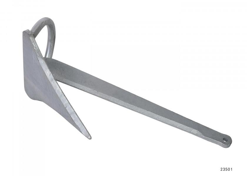 Bøyleanker galvanisert stål for båt opptil 6 m bakside