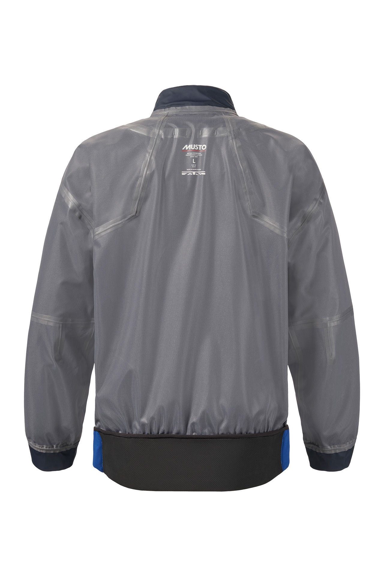 Dreneringshull i lomme på BR3 Sport smock vanntett 20 000 mm pustende 15 000 g m2