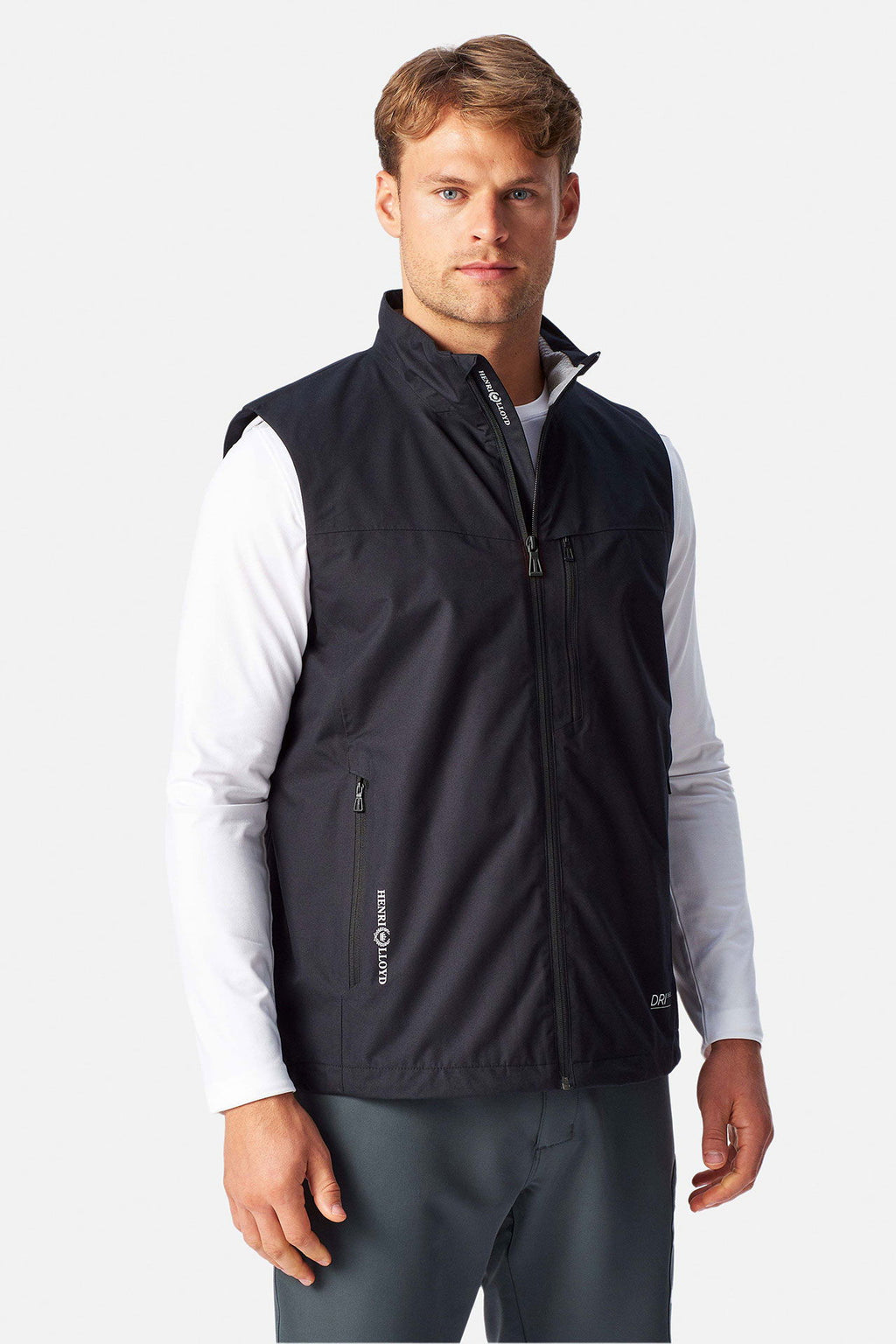 Breeze vest lettvekts vanntett DRI SHELL bakside Henri Lloyd