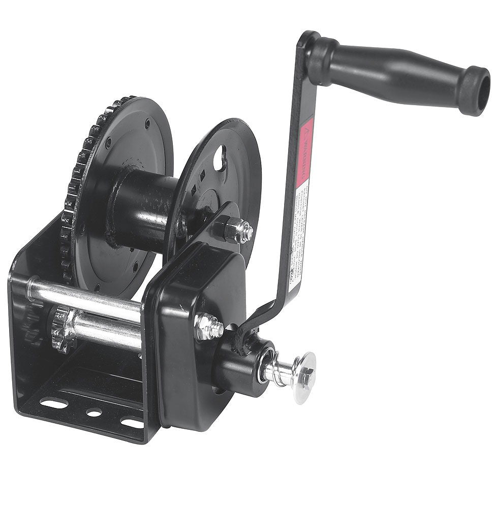 Bremsevinsj for tilhenger 505 kg 4:1 utveksling - Compass forfra