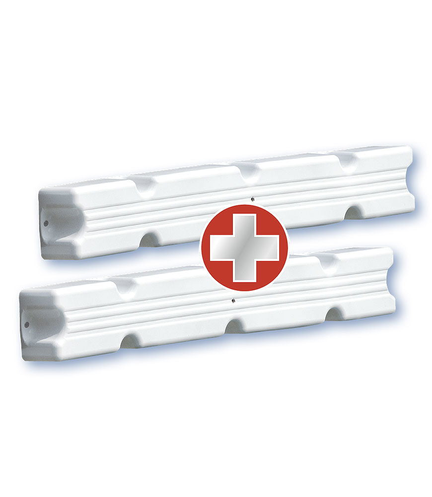Bryggefender 2-pack 100 x 12 x 7 cm for brygge og kai fra Majoni, forfra