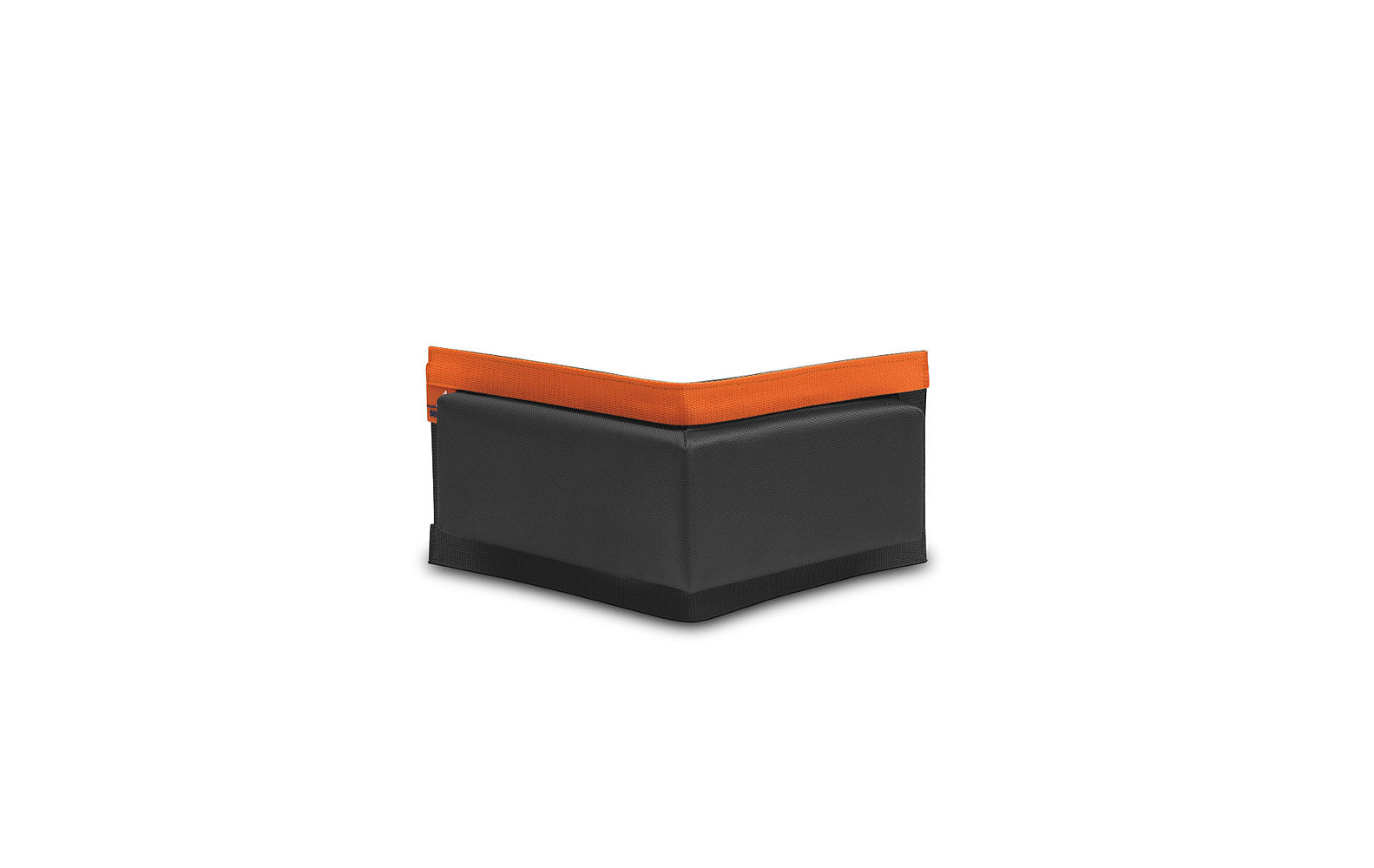 Bryggefender hjørnevariant 20 x 10 x 3 cm - seaEQ forfra