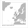 C-MAP MAX Wide nordvesteuropeisk kyst EW-M227 SD-kort for navigasjon