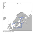 C-MAP MAX Wide Østersjøen og Danmark EN-M299 SD-kort for presis navigasjon