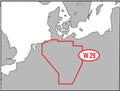 C-MAP MAX Wide Tyskland innlandsfarvann EN-M080 SD-kort for navigasjon