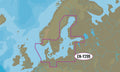 C-MAP Wide EN-N299 Baltikum og Danmark MAX-Full 4D sjøkart forfra