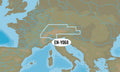 C-MAP by Jeppesen Wide EN-Y068 Mellom-Europa MAX-N+ forfra