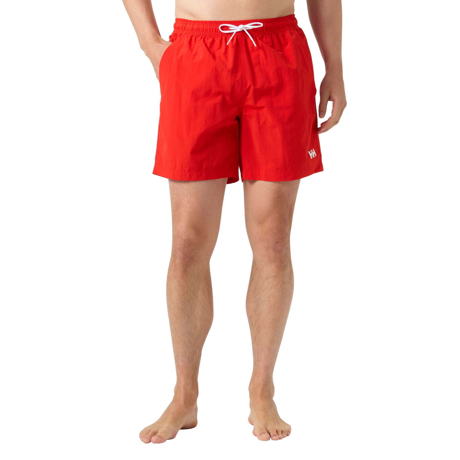 Calshot badeshorts hurtigtørkende resirkulert polyester nærbilde