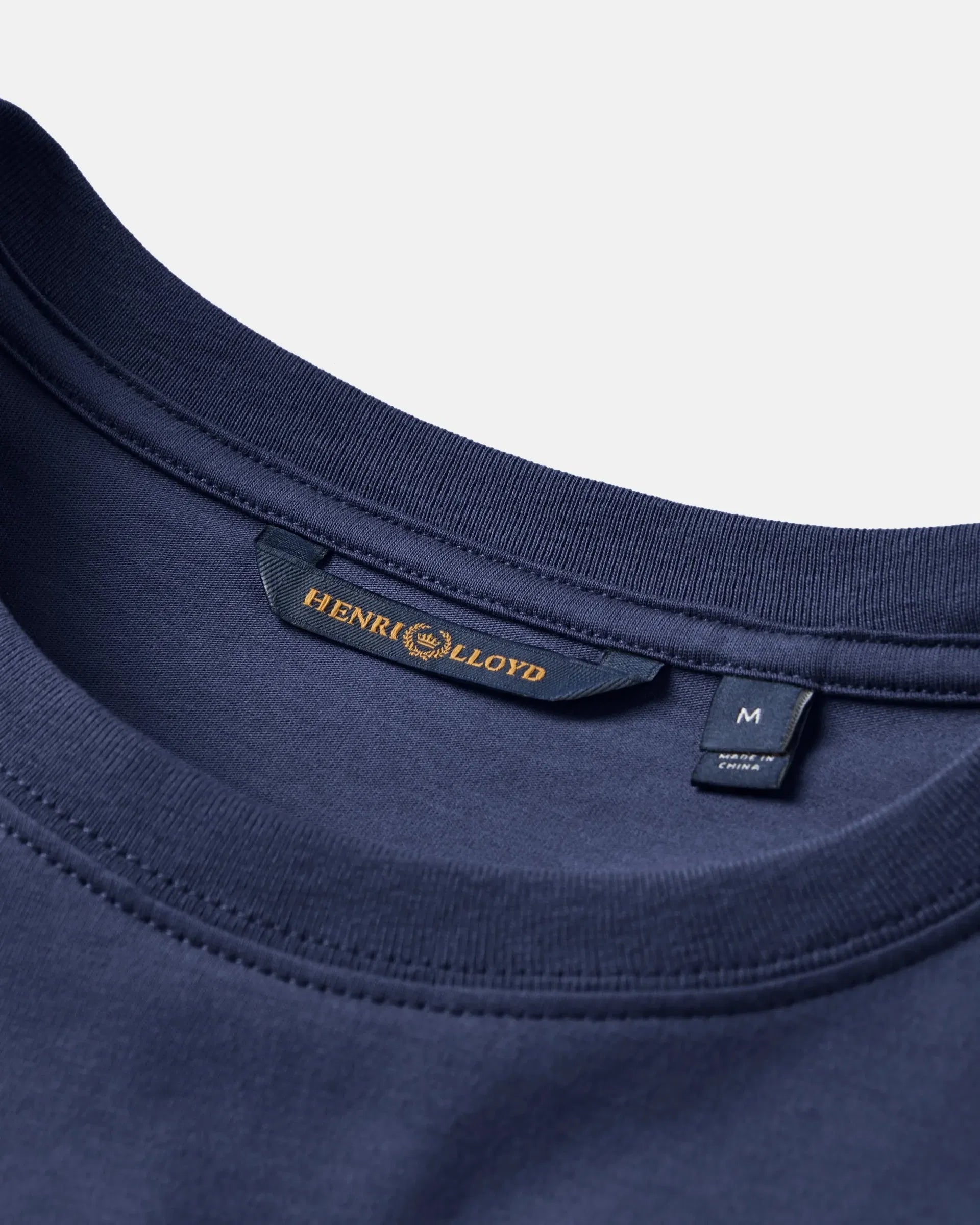 Calshot t-skjorte 170 g/m² single jersey kortermet detalj