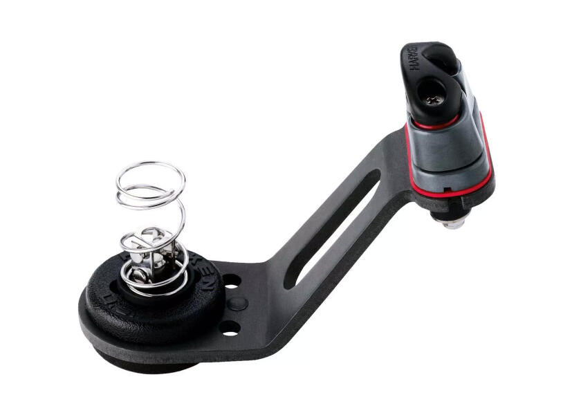 Cam Cleat med bøyle og dreibar base flat arm 12 mm - Harken forfra