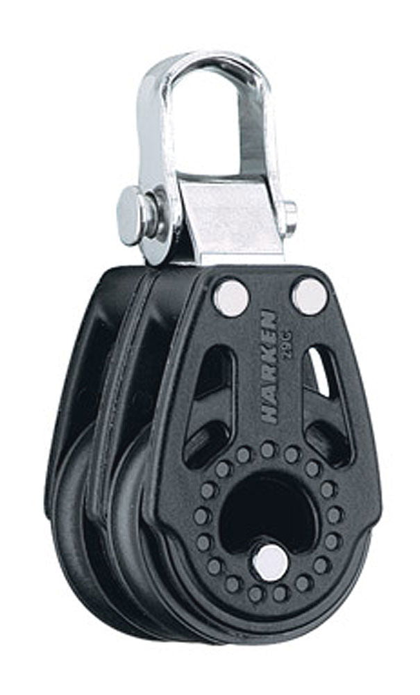 Carbo dobbelblokk 29 mm fast 737 kg bruddlast forfra