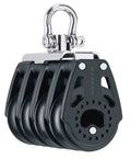 Carbo fireskivet blokk 40 mm med svivel 1383 kg fra forfra